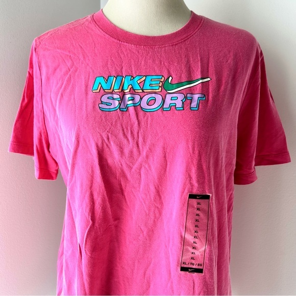 Nike Tops - 🏖️NWT Nike Women’s Retro Pink Tee Shirt. Size: XL